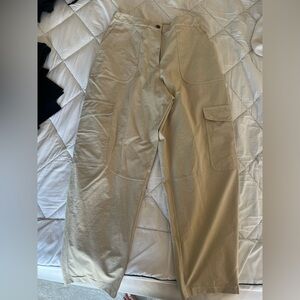 Lulu lemon beige cargo pants